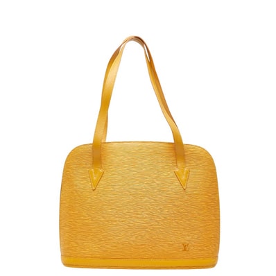 ルイ ヴィトン エピ リュサック ショルダーバッグ トートバッグ M52289 タッシリイエロー レザー レディース LOUIS VUITTON 【中古】