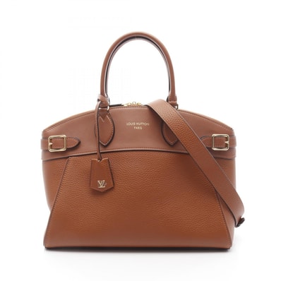 ルイ・ヴィトン LOUIS VUITTON ヴァンドームMM ゴールド ハンドバッグ バッグ レザー トリヨンレザー レディース ブラウン系 M22925 【中古】