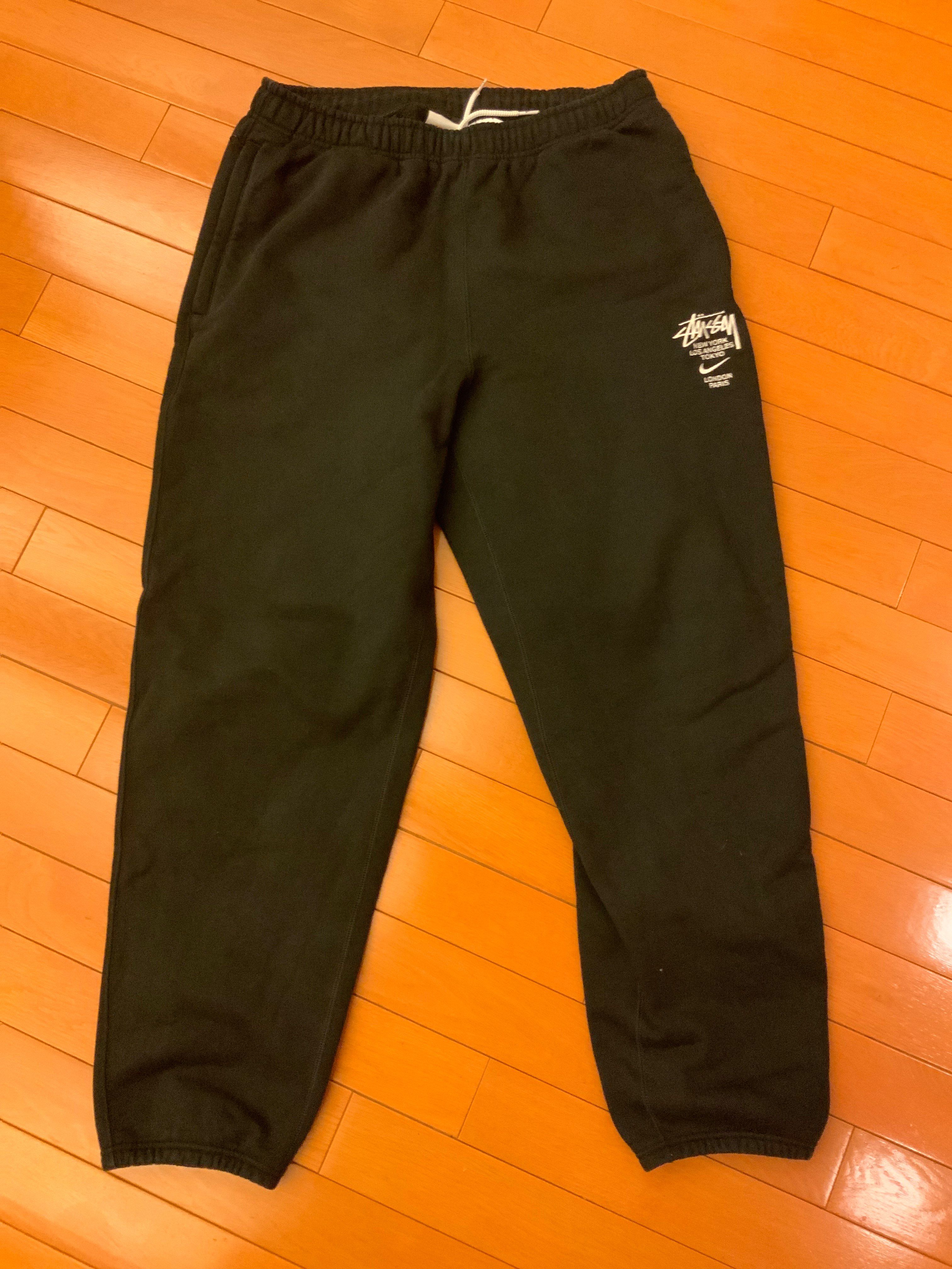 Nike x Stussy International Sweatpants (US Size) "Black" DC4227-010
