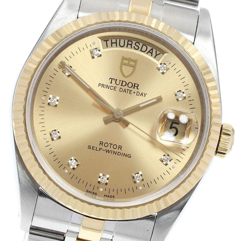 チュードル プリンス デイトデイ 76213 メンズ 【中古】