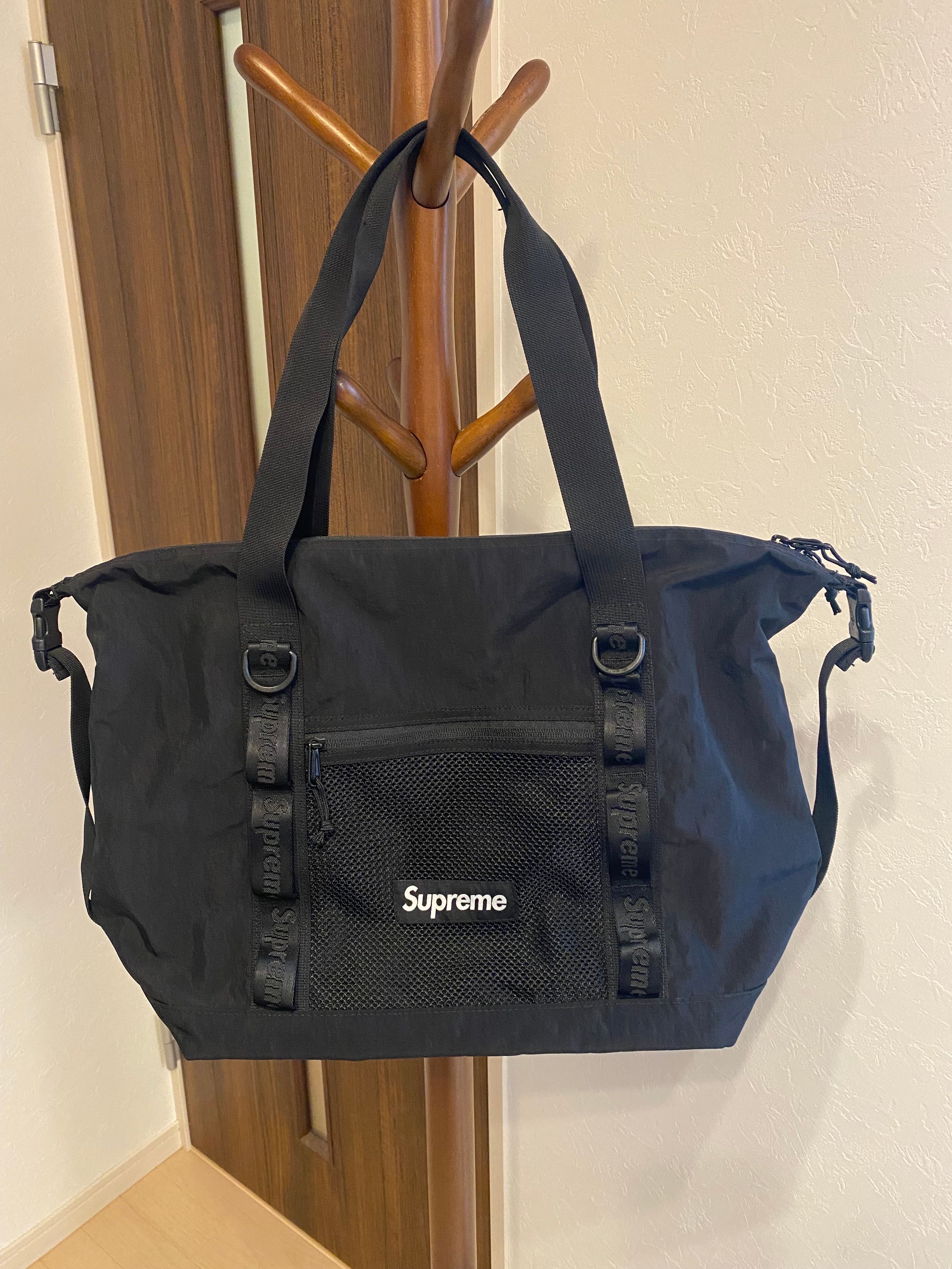 Supreme Zip Tote 25L "Black" (20FW)
