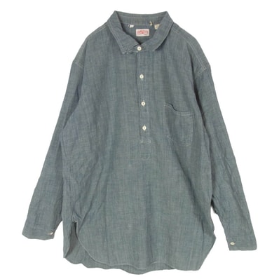 Levi's リーバイス PC9-34497-0004 LVC Vintage Clothing SUN SET ヴィンテージ クロージング サンセット プルオーバー シャツ インディゴブルー系 M【中古】