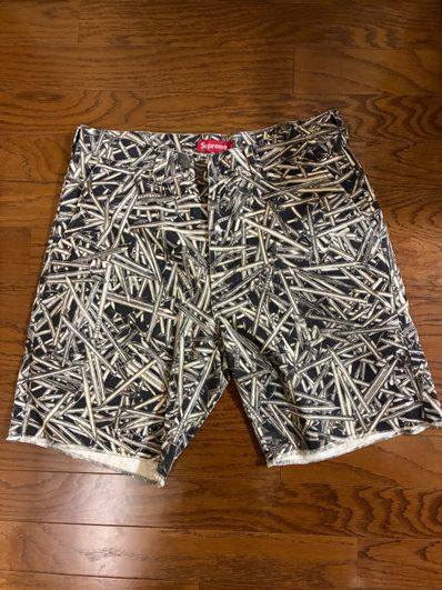 シュプリーム Supreme Nails Work Short