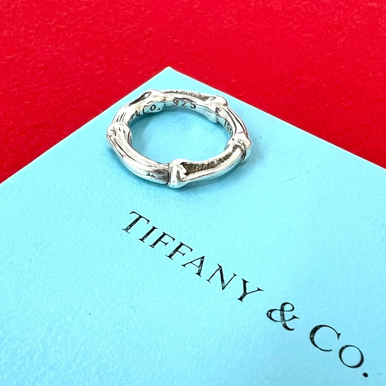 TIFFANY&Co. ティファニー バンブー リング シルバー925 リング・指輪 8号 シルバー
585-k