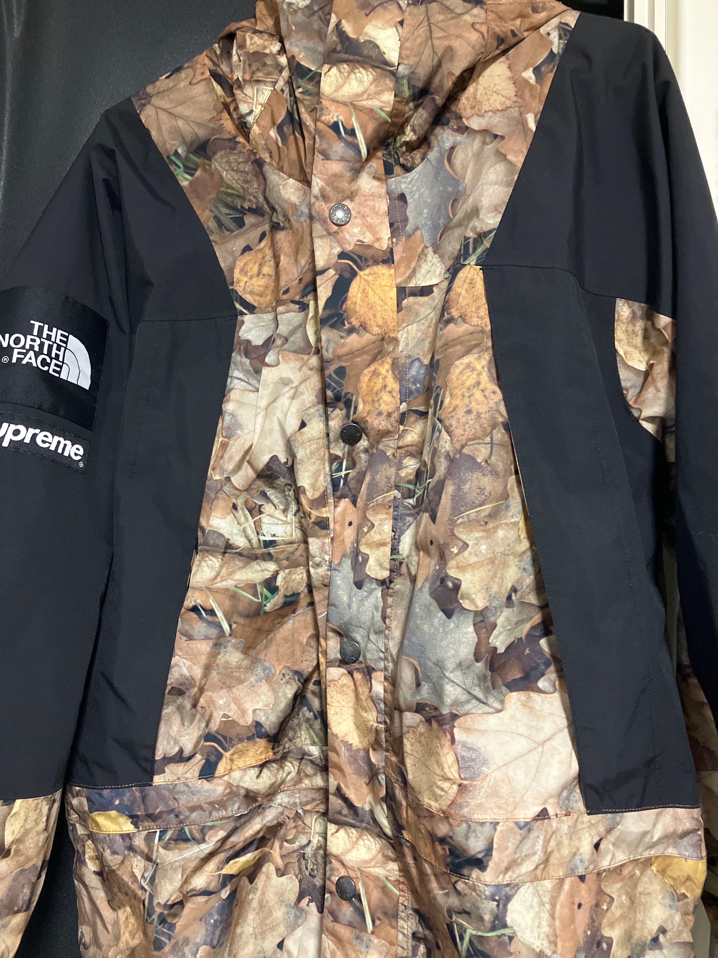 Supreme x The North Face Leaves Mountain Light Jacket "Leaves"