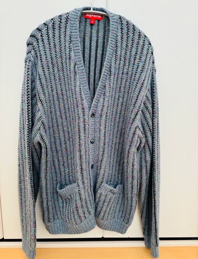 Supreme Confetti Cardigan "Slate"