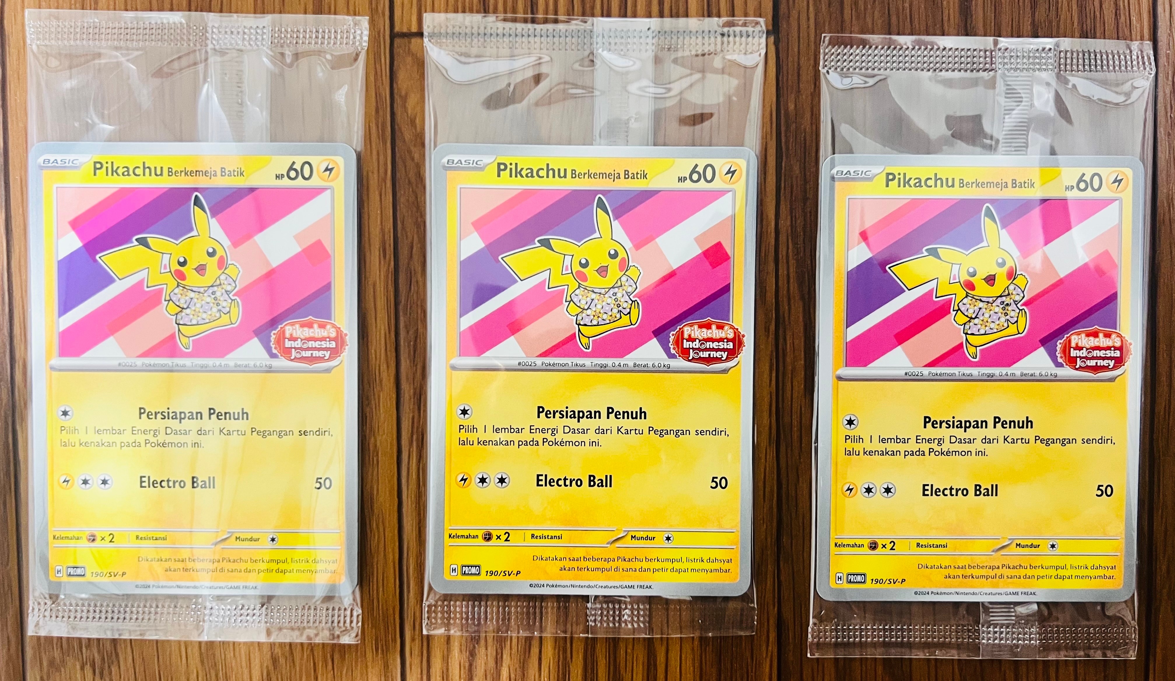 バティックシャツを着たピカチュウ (フラワーピカチュウ柄) P [SV-P