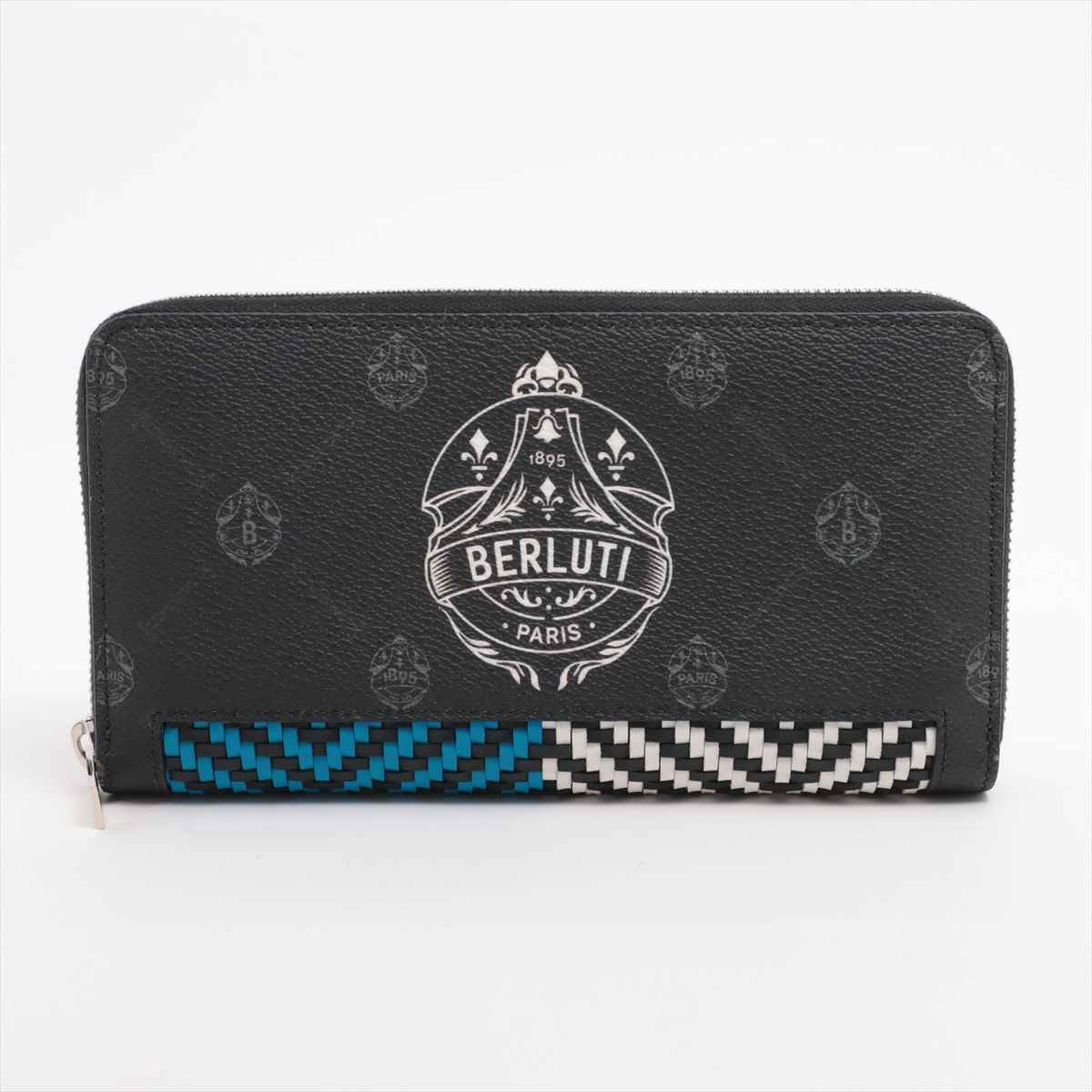 ■極美品 ベルルッティイタウバ ビッグクレスト長財布