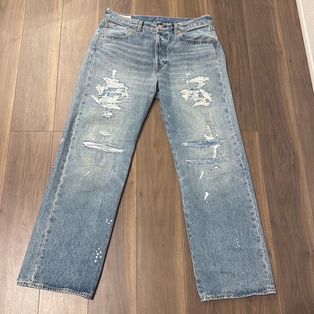 Levi's 501 Loose Crash & Repair Denim "Indigo"