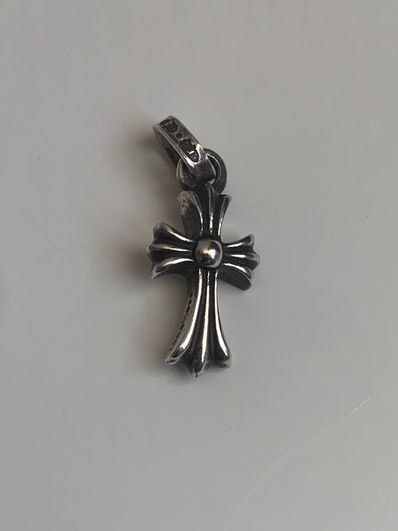 Chrome Hearts CH Cross Baby Fat Charm "Silver"