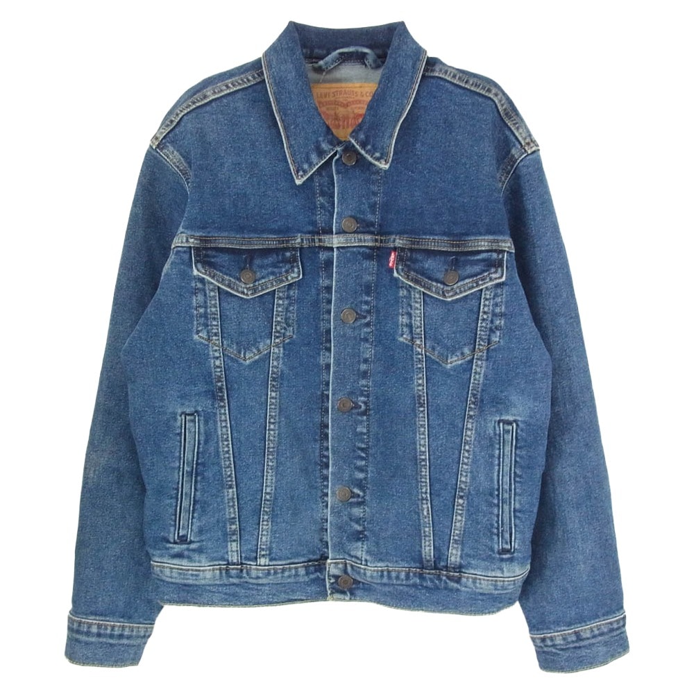 Levi's リーバイス デニムジャケット 72334-0322 TRUCKER JACKET ストレッチデニム トラッカー ジャケット インディゴブルー系 S【中古】