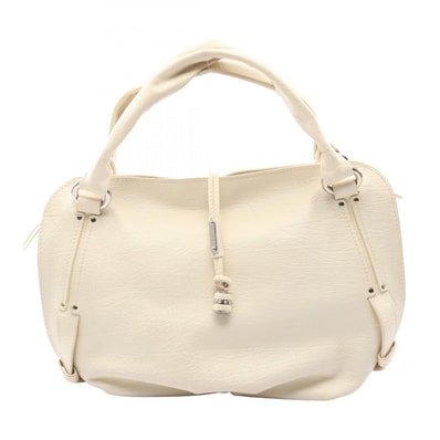 セリーヌ CELINE ビタースウィート ハンドバッグ バッグ レザー レディース アイボリー系 【中古】