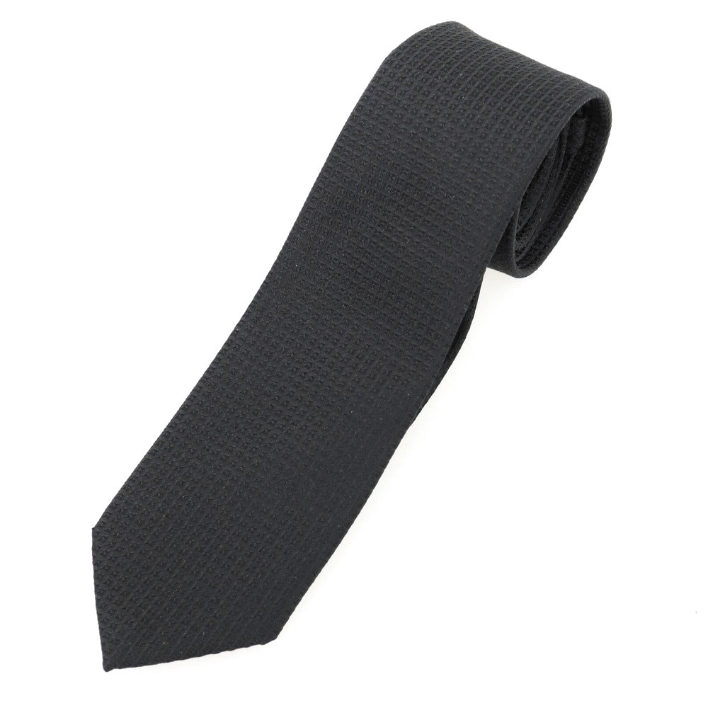 【中古】ドルチェアンドガッバーナ DOLCE&GABBANA シルク ナロータイ ブラック【メンズ】