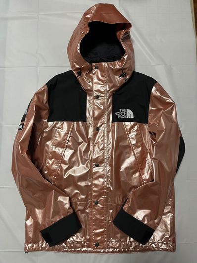Supreme x The North Face Metallic Mountain Parka "Pink"