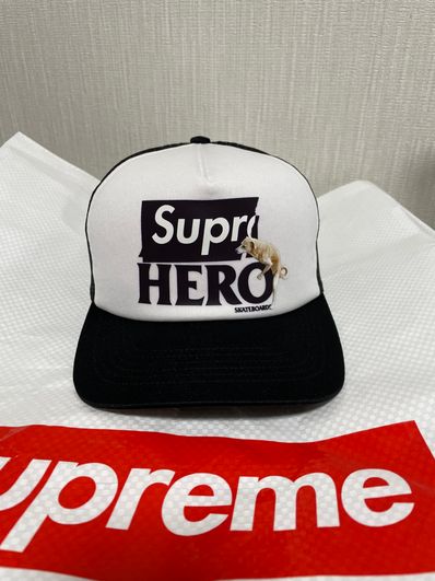 Supreme / ANTIHERO Mesh Back 5-Panel "Black"