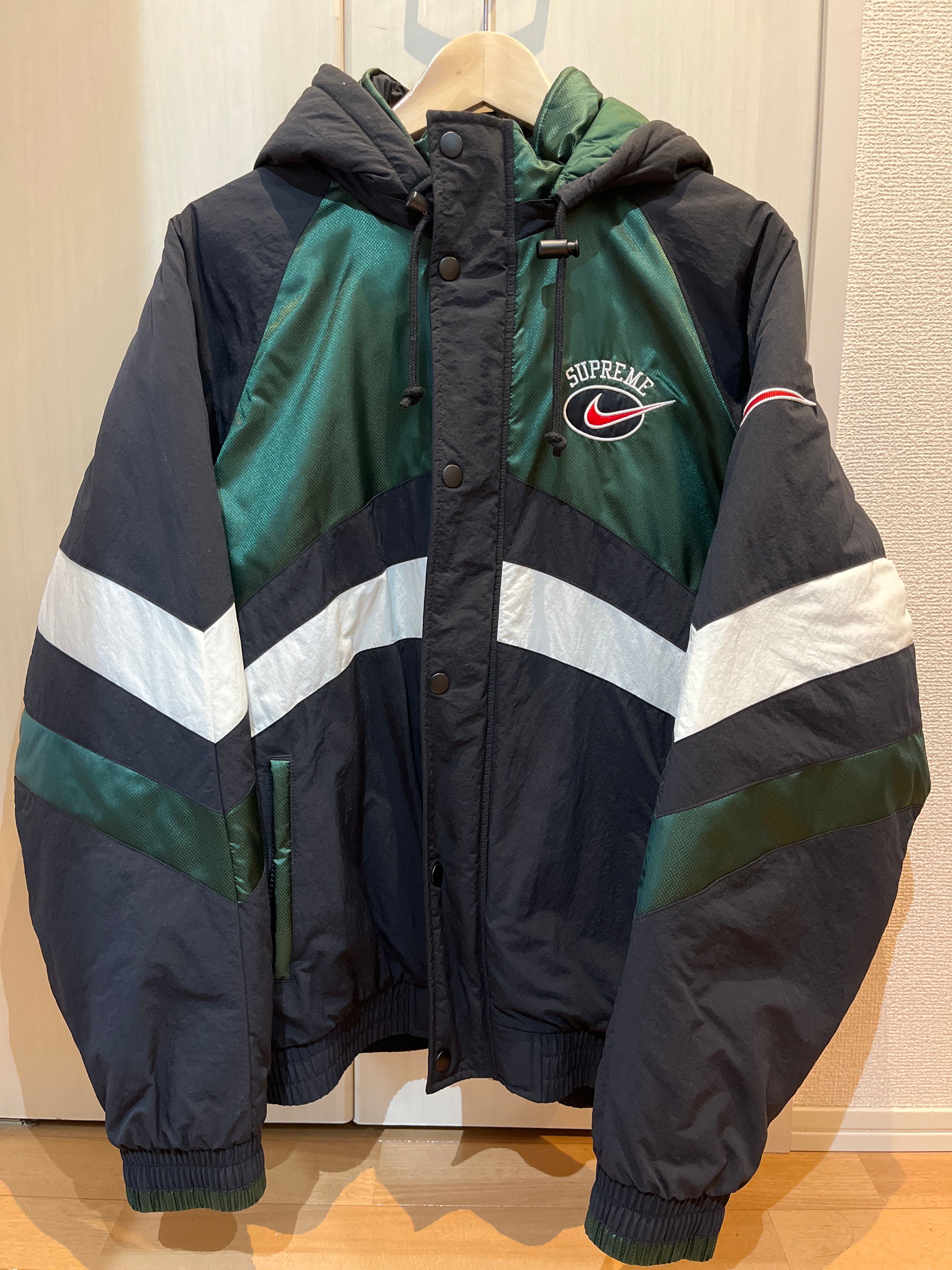 Supreme / Nike Hooded Sport Jacket "Green"