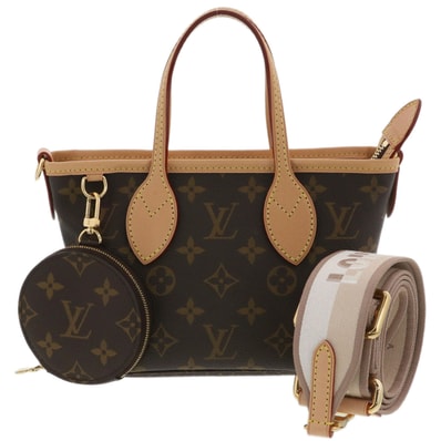 LOUIS VUITTON ルイ・ヴィトン ネヴァーフル BB ハンドバッグ M46705 モノグラム ブラウン ベージュ レディース【中古】
