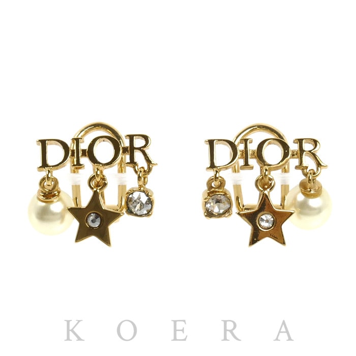 Dior ディオール メタル Dio(r)evolution イヤリング E1680DVORS D301 3.0g レディース【中古】