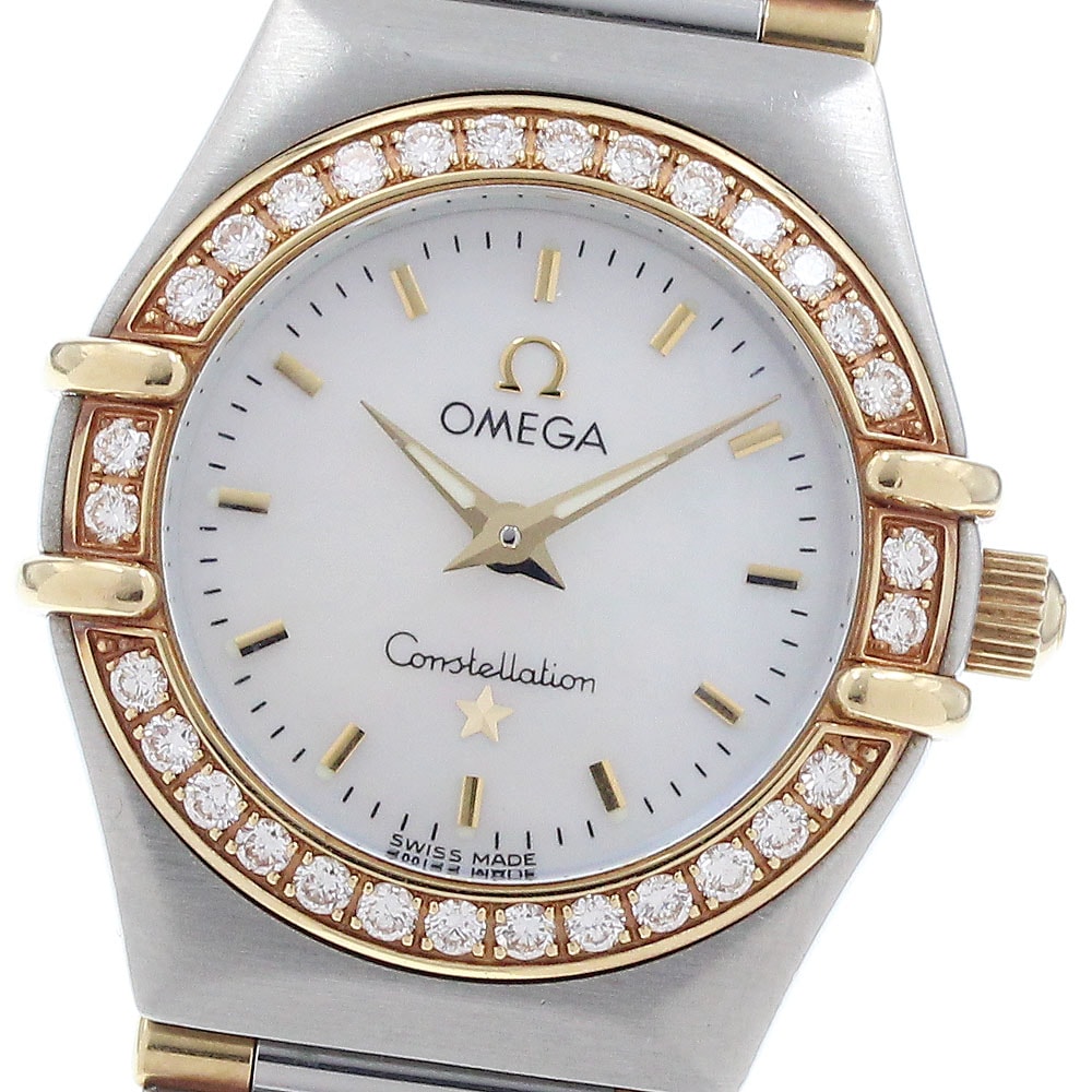 オメガ コンステレーション ミニ 1367.70 レディース 【中古】