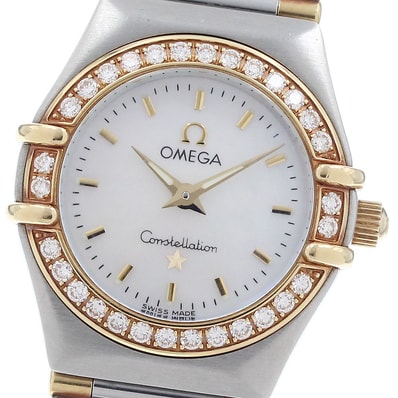 オメガ コンステレーション ミニ 1367.70 レディース 【中古】