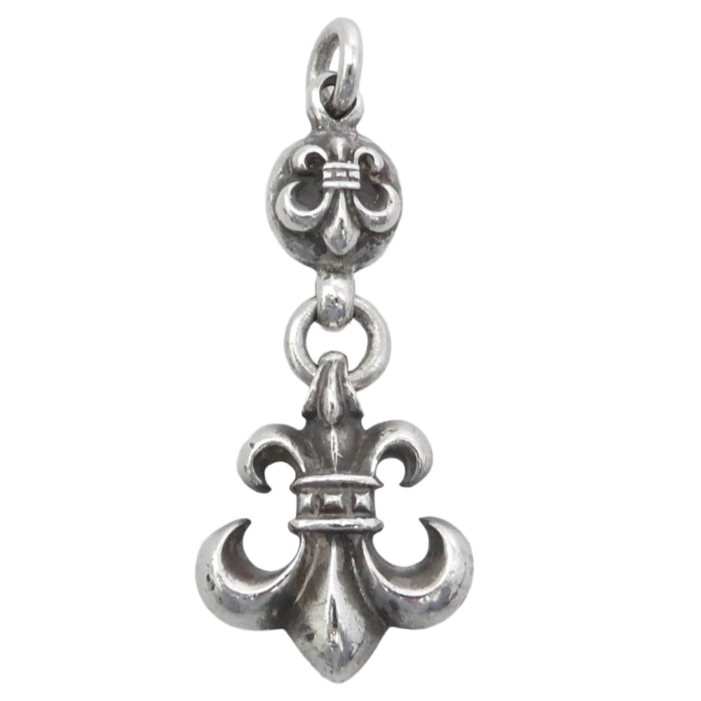 Chrome Hearts 1 Ball BS Flare Charm "Silver"