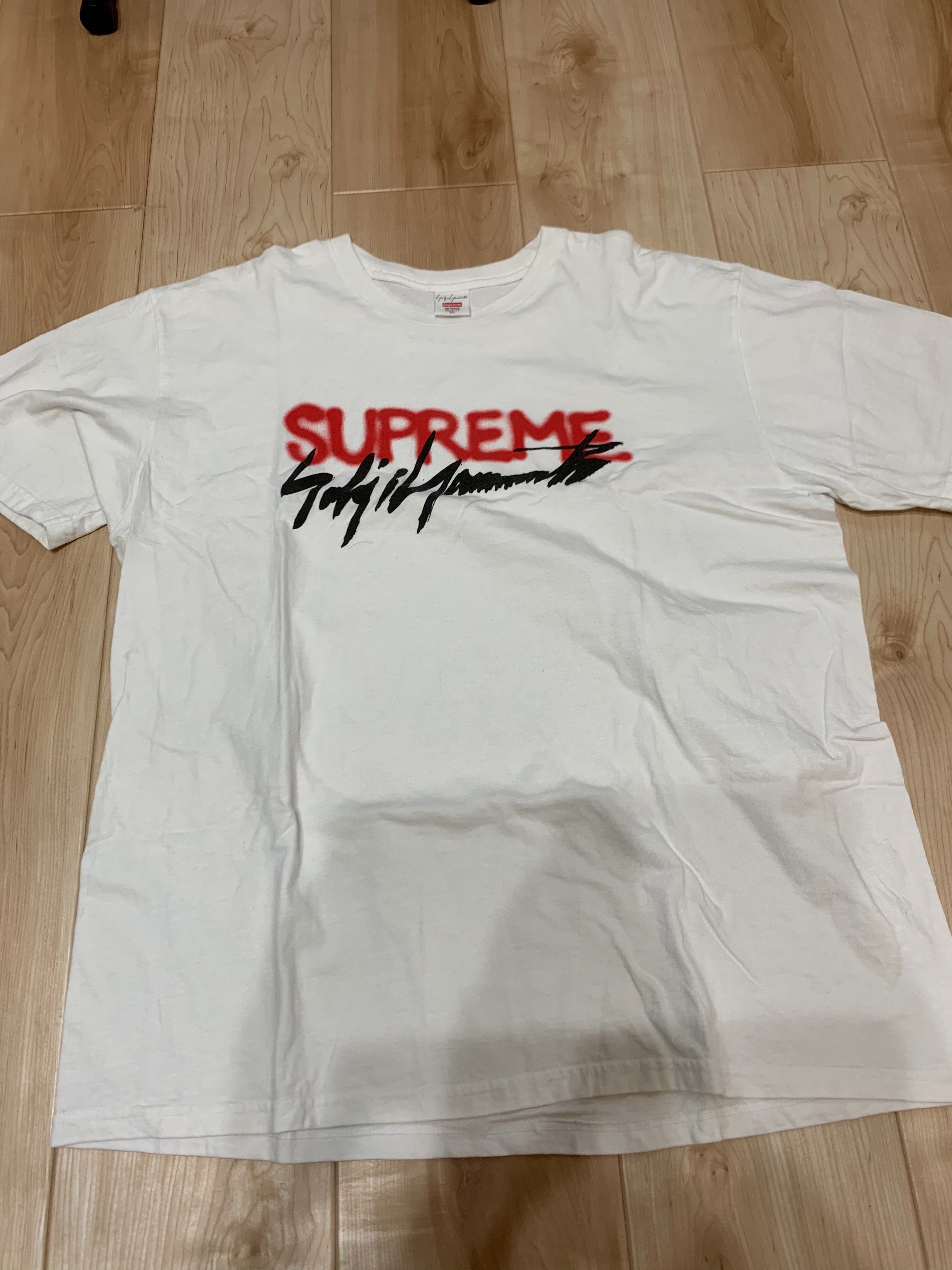Supreme / Yohji Yamamoto® Logo Tee "White"