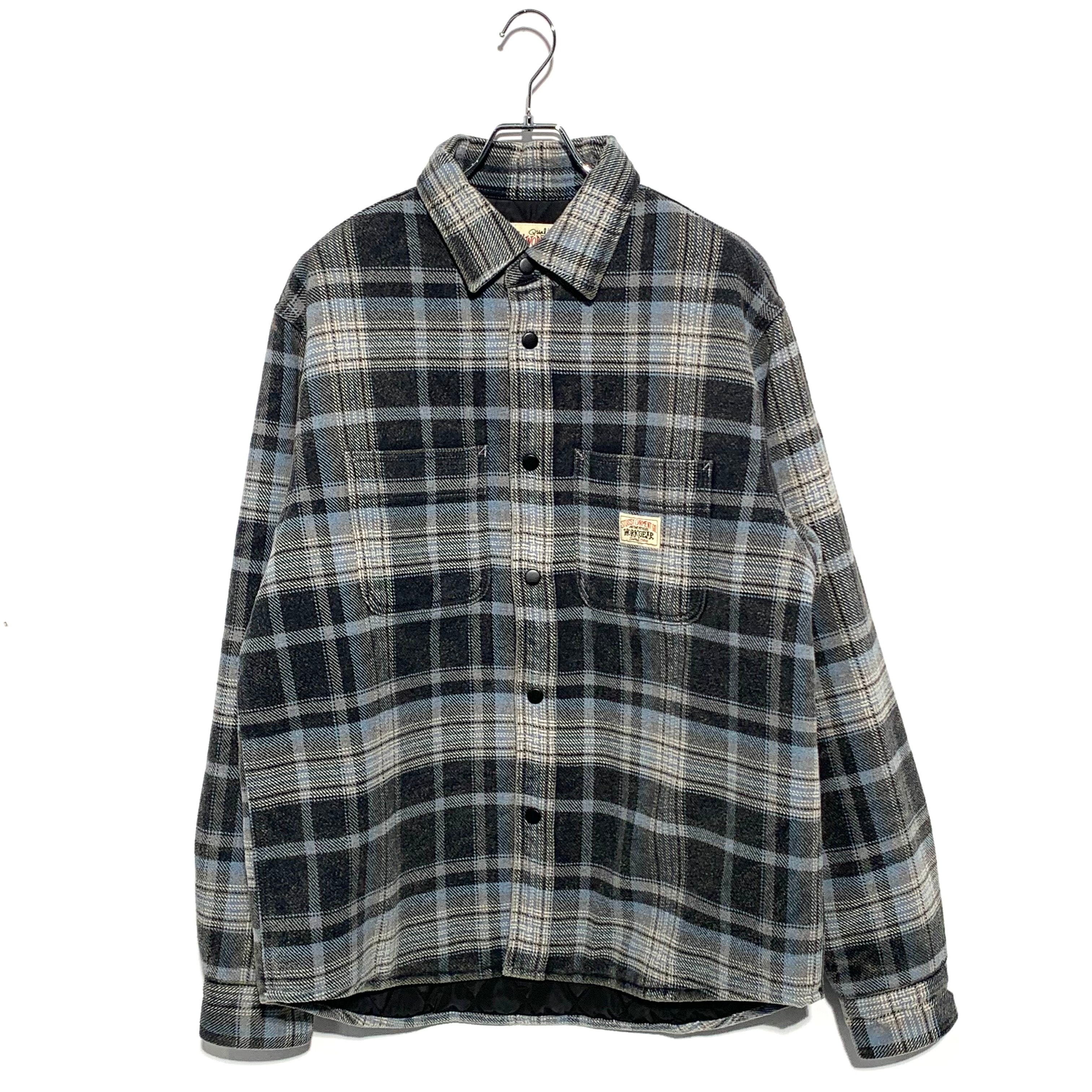 Stussy Heavy Washed Plaid Shirt "Blue" (FA24)