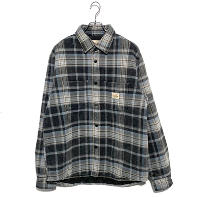 Stussy Heavy Washed Plaid Shirt "Blue" (FA24)