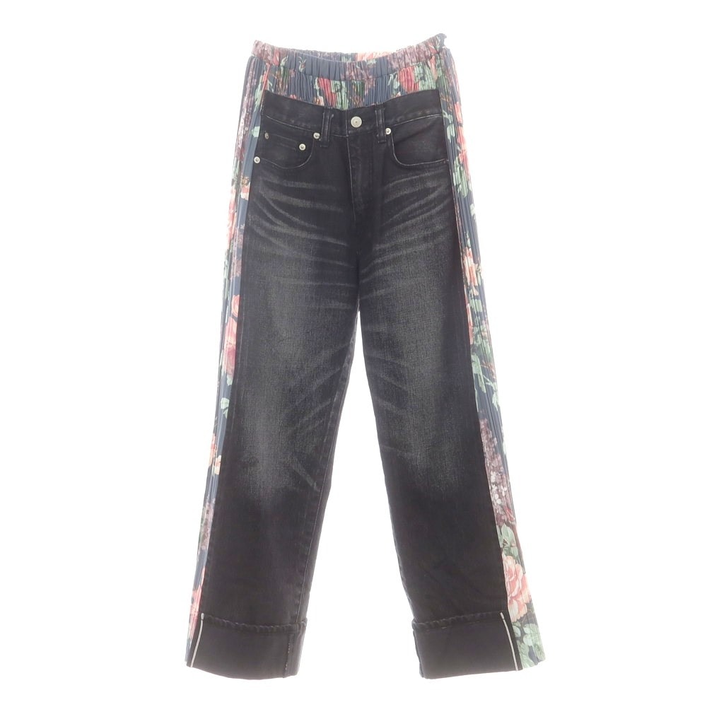 【中古】ジュンヤワタナベ JUNYA WATANABE × Levi's 2024年秋冬 デニムパンツ ブラック【サイズS】【レディース】