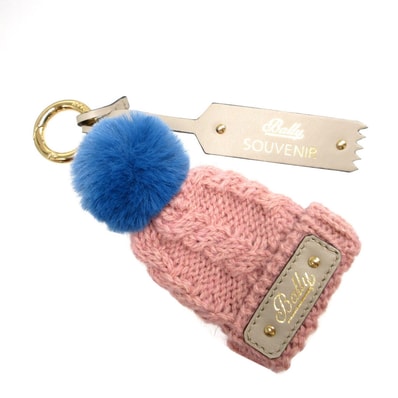 バリー キーリング バッグチャーム ニット帽モチーフ ウール