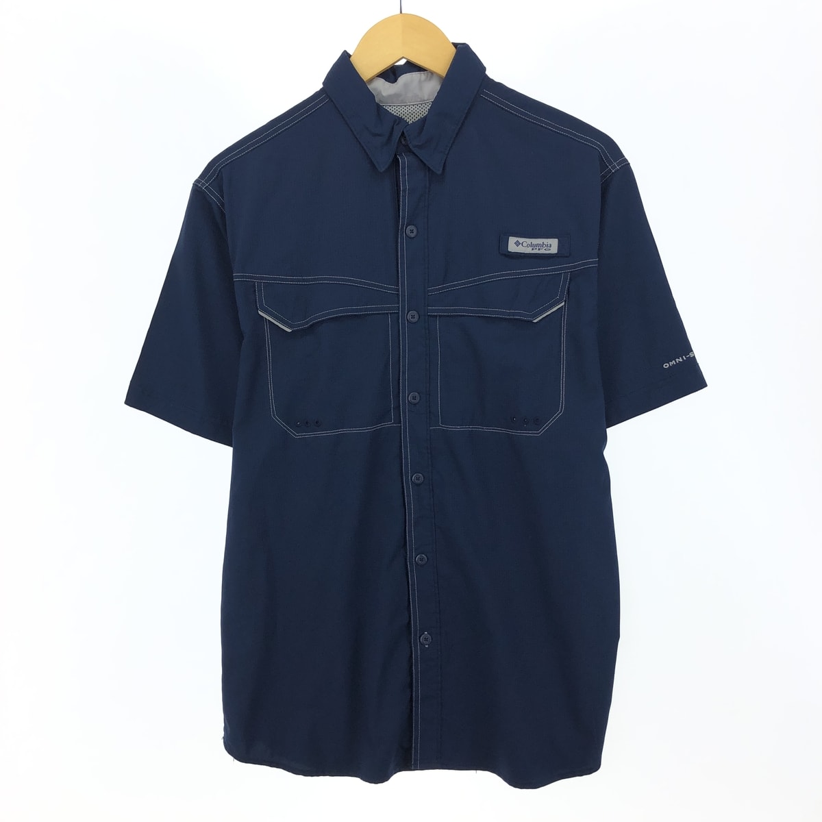 古着 コロンビア Columbia PFG 半袖 フィッシングシャツ メンズL/eaa453083