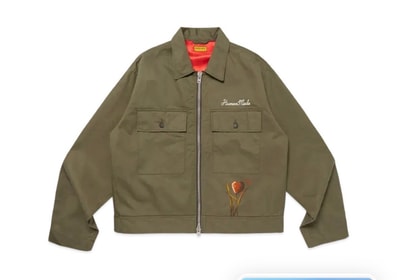 HUMAN MADE Military Jacket "Olive Drab"