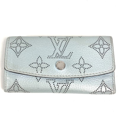 ルイヴィトン LOUIS VUITTON ミュルティクレ4 M81236 モノグラムマヒナ 4連 キーケース 4P 鍵 キーケース モノグラムマヒナレザー ブルーヌアージュ ブルー
