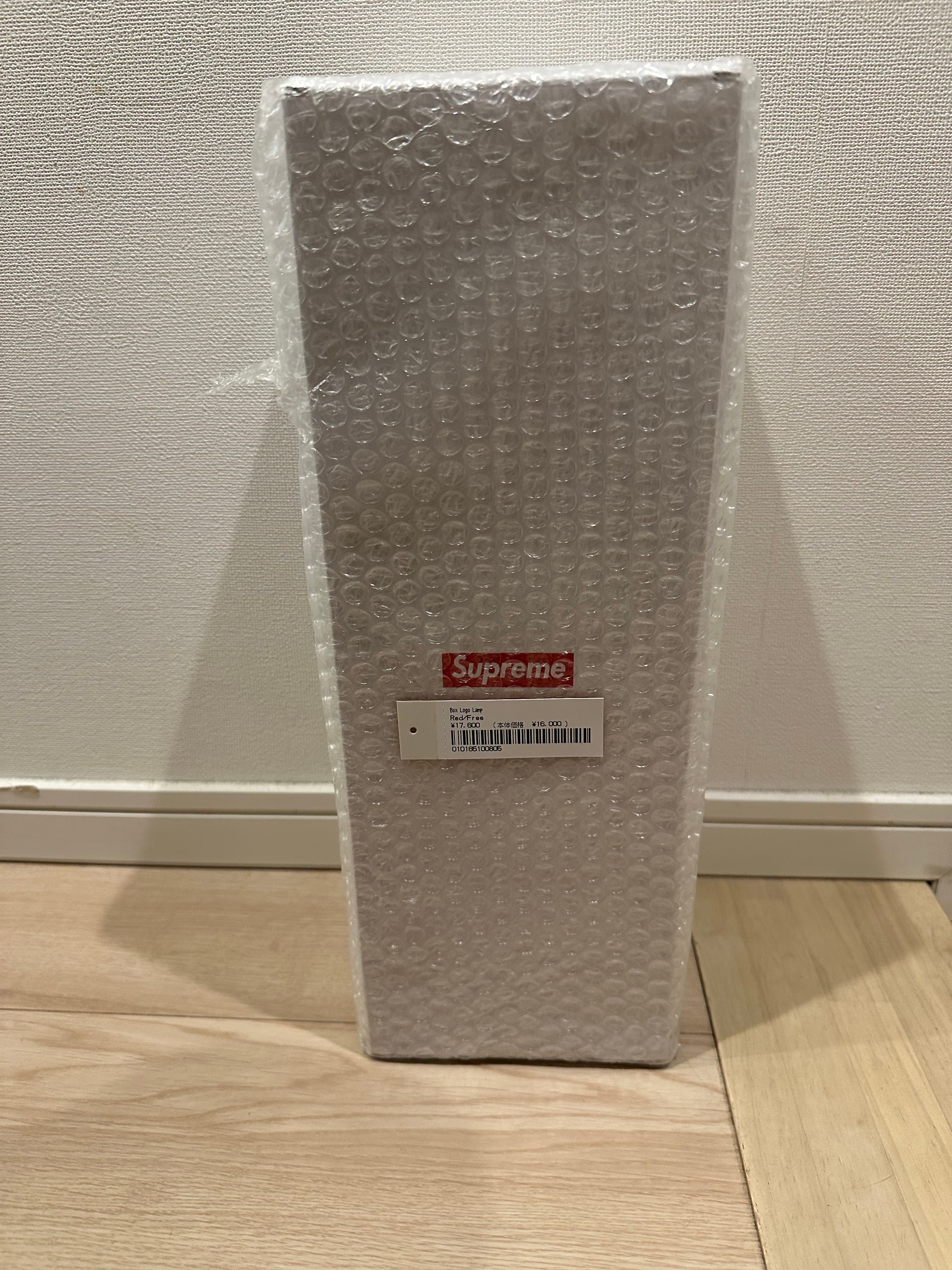 シュプリーム ボックスロゴ ランプ "レッド"