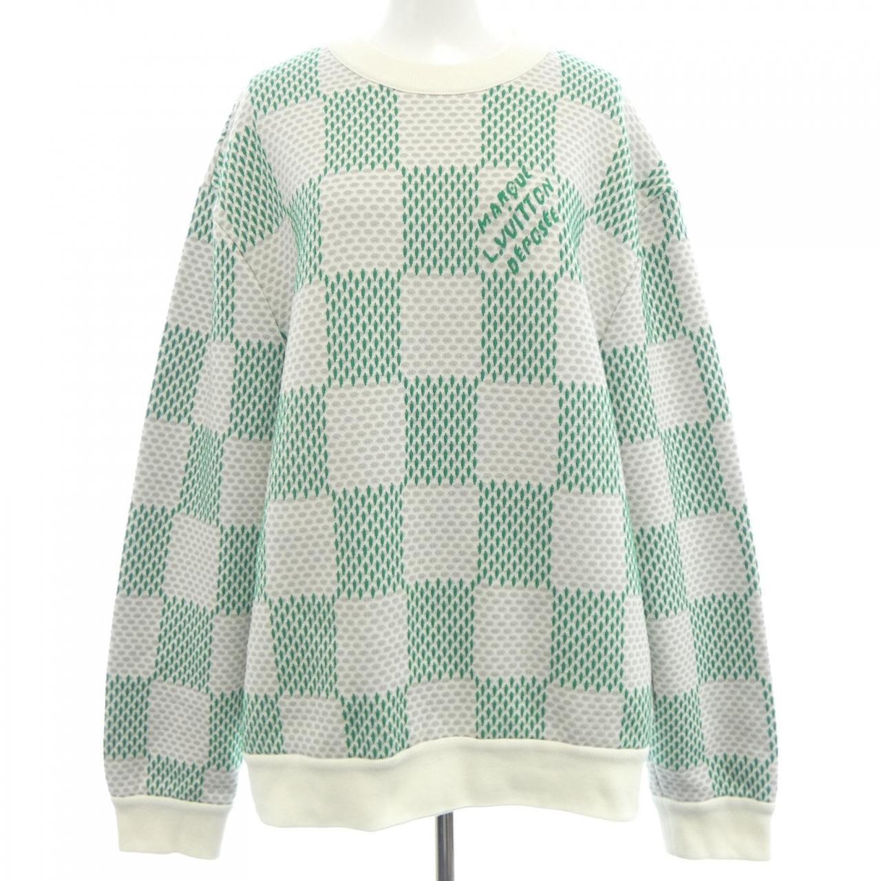 ルイヴィトン LOUIS VUITTON ダミエコットンスウェットシャツ HQY92WIIM スウェット