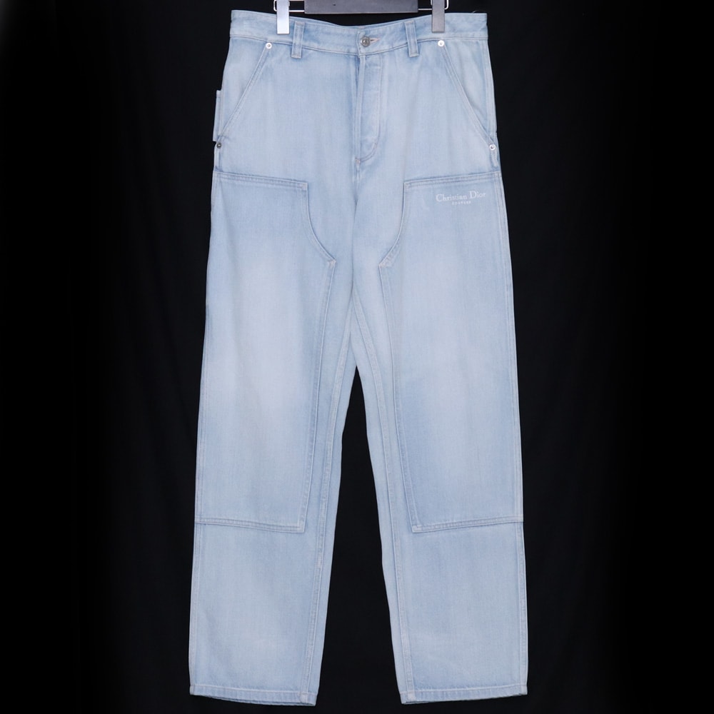 DIOR カーペンターダブルニーデニムパンツ 593D196A3025