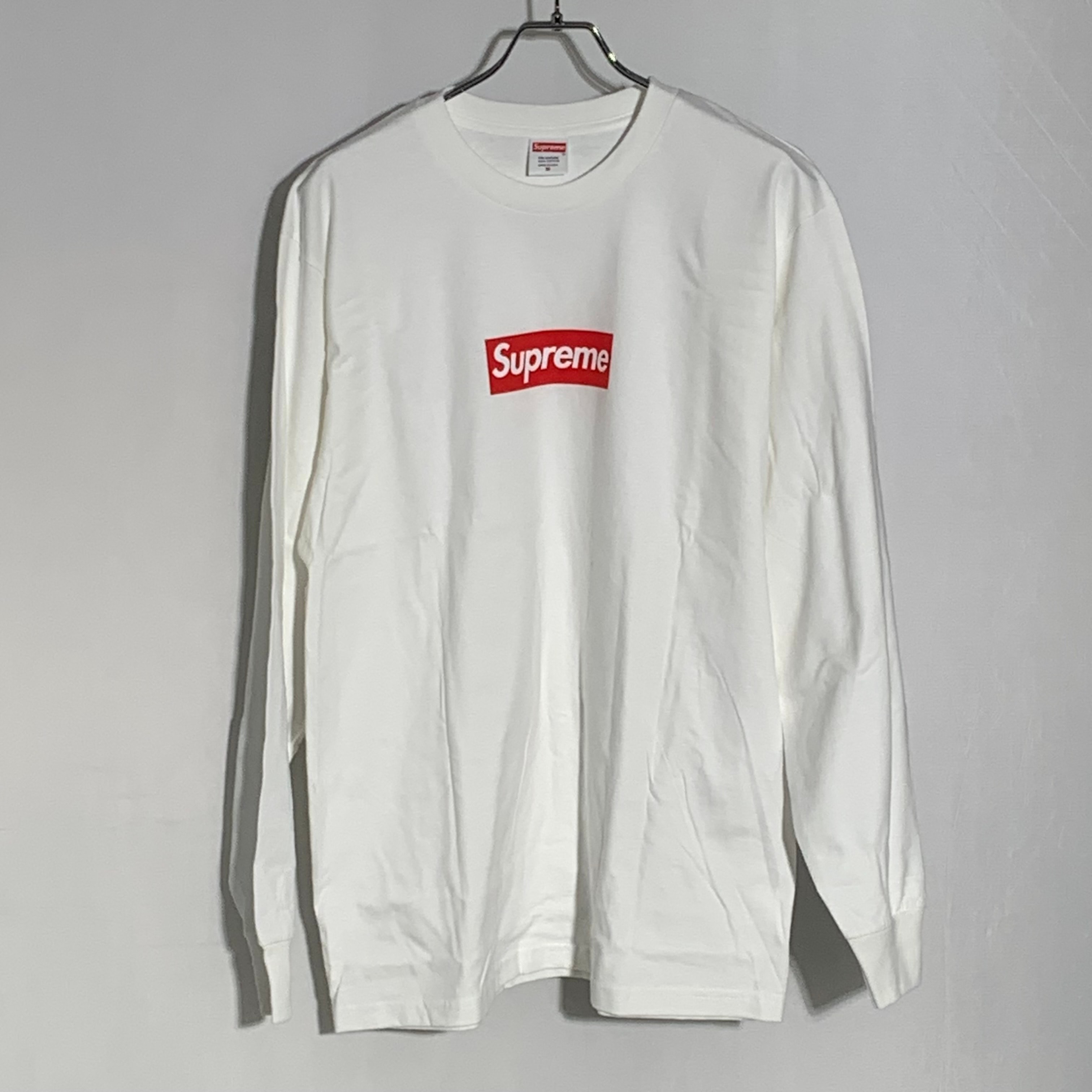 Supreme Box Logo L/S Tee "White"
