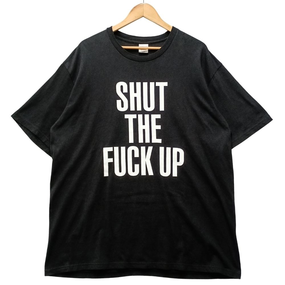 SUPREME シュプリーム × Number Nine ナンバーナイン SHUT THE FUCK UP プリント 半袖Tシャツ 55753