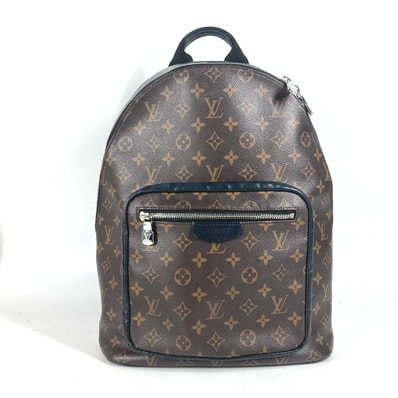 ルイヴィトン LOUIS VUITTON ジョッシュ M45349 モノグラム・マカサー バックパック カバン リュックサック モノグラムキャンバス ブラウン