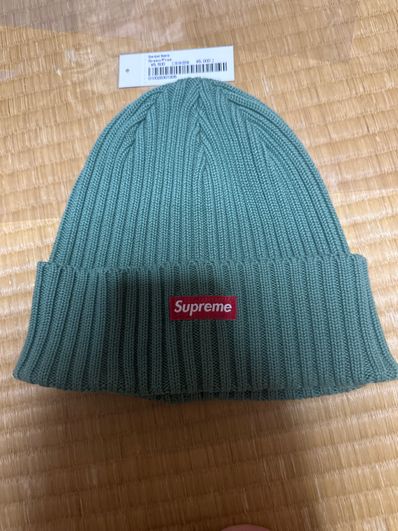 Supreme SS22 Overdyed Beanie "Green"(22SS)