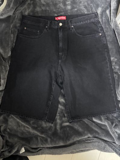 Supreme Baggy Denim Short (25SS) "Black"