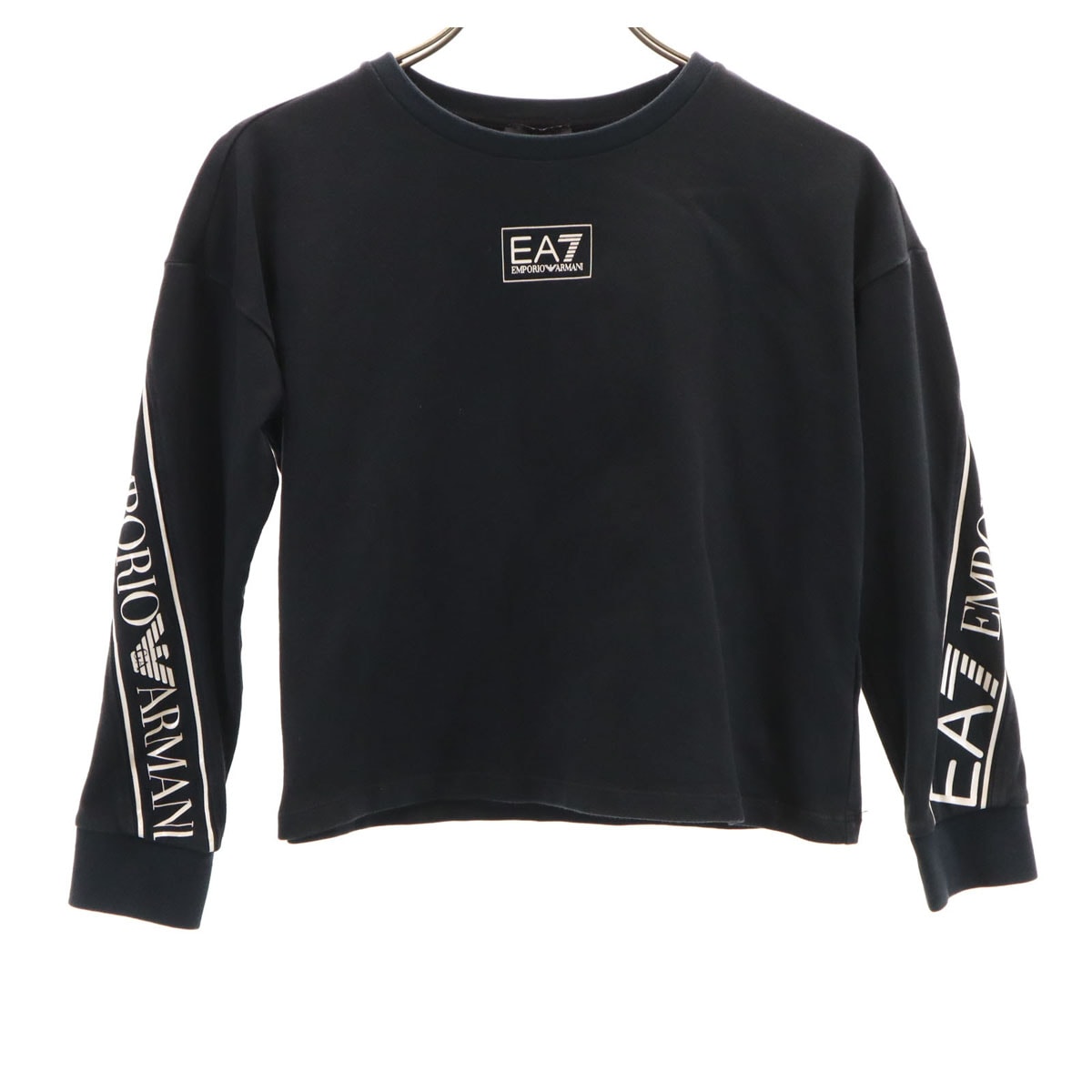 Emporio Armani エンポリオアルマーニ 長袖 Tシャツ 8A ブラック EA7 ロンT