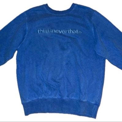 thisisneverthat T-Logo Crewneck "Blue"