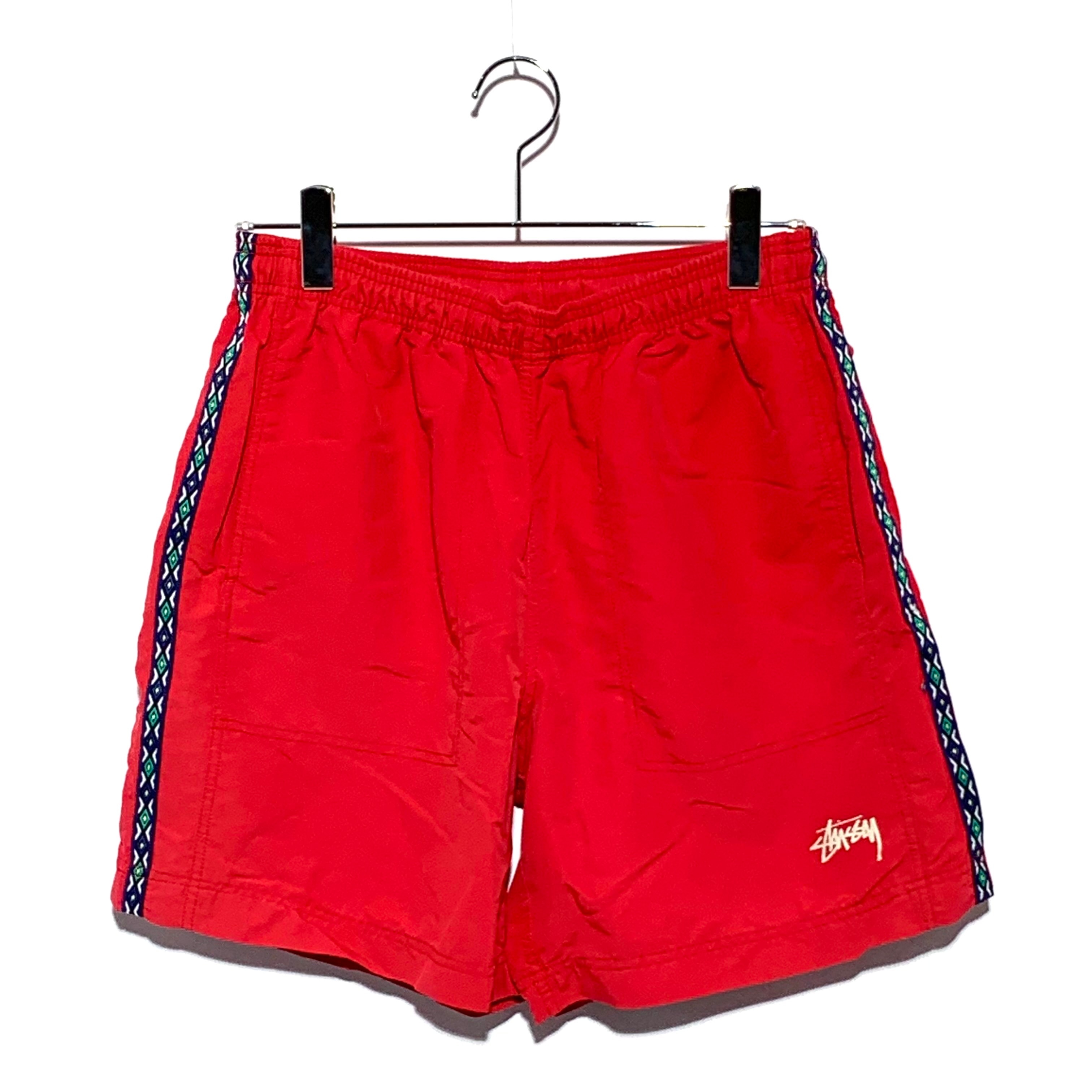 Stussy Taping Nylon Short Pants Red