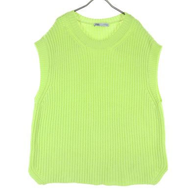 ZARA ザラ 長袖 セーター L イエロー