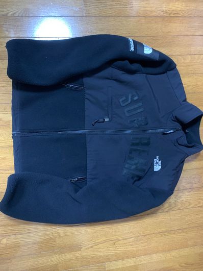 Supreme x The North Face Arc Logo Denali Fleece Jacket "Black"