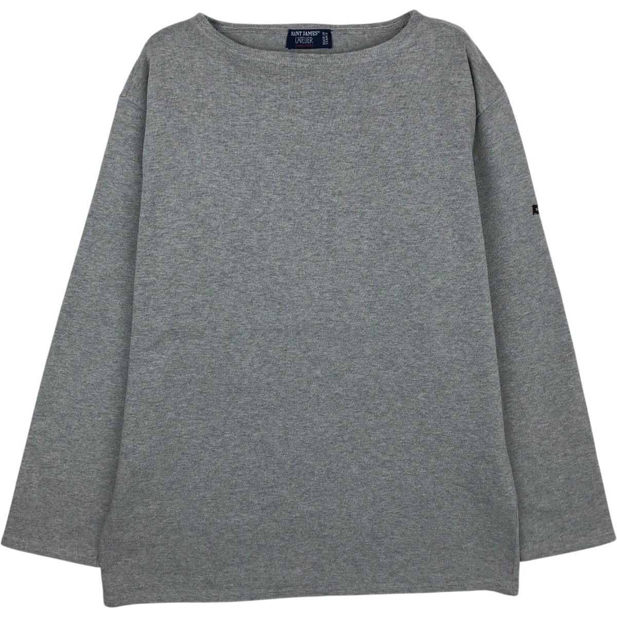 古着 セントジェームス SAINT JAMES L'ATELIER ボートネック ロングTシャツ ロンT フランス製 メンズM相当/eaa631326