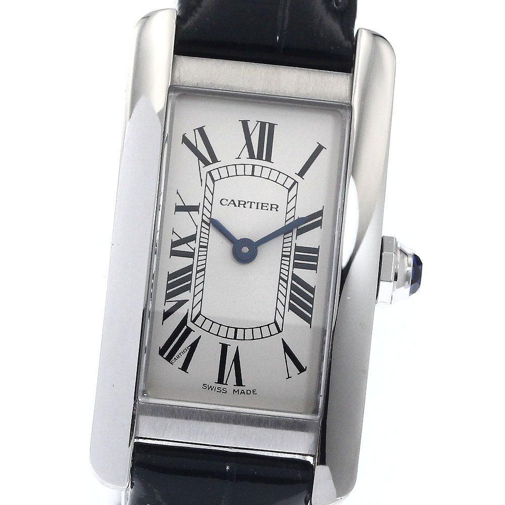 ☆良品 カルティエ タンクアメリカンSM WSTA0016 レディース 【中古】
