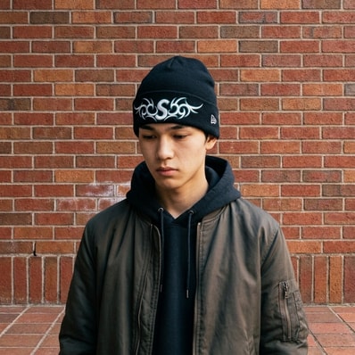 SUPREME×NEWERA【シュプリーム×ニューエラ】ビーニー 刺繍