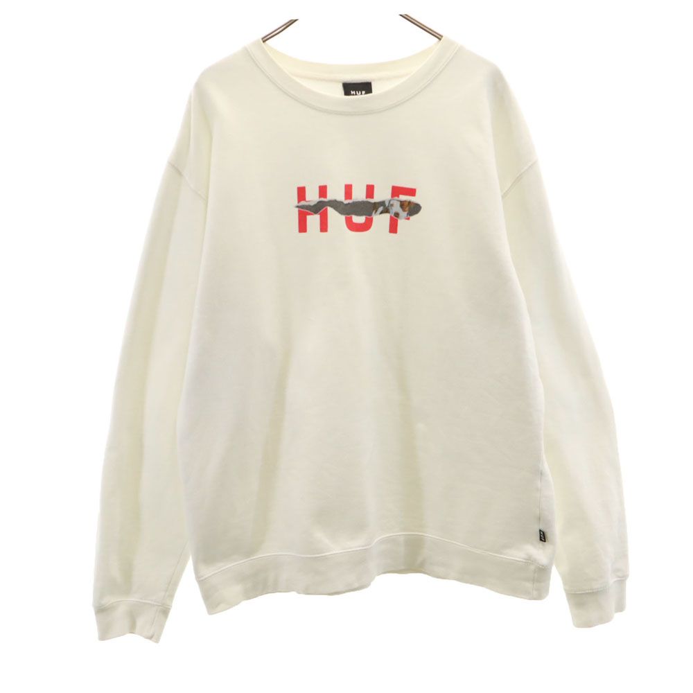 HUF ハフ 長袖 スウェット トレーナー XL